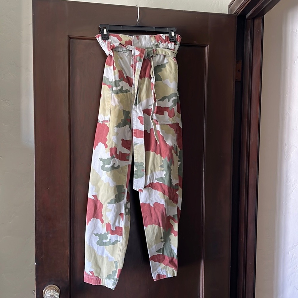 Zara camo pants